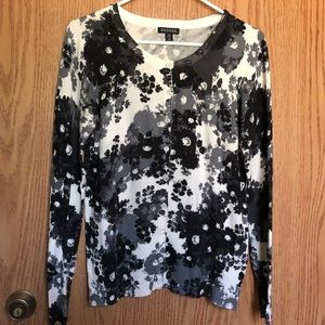 George Button Up Sweatshirt Sweater Top M 8-10